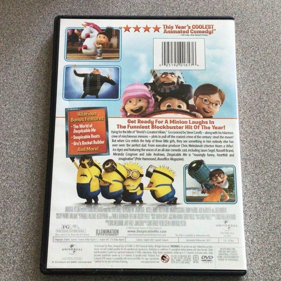 Despicable Me DVD - Picture 2 of 2